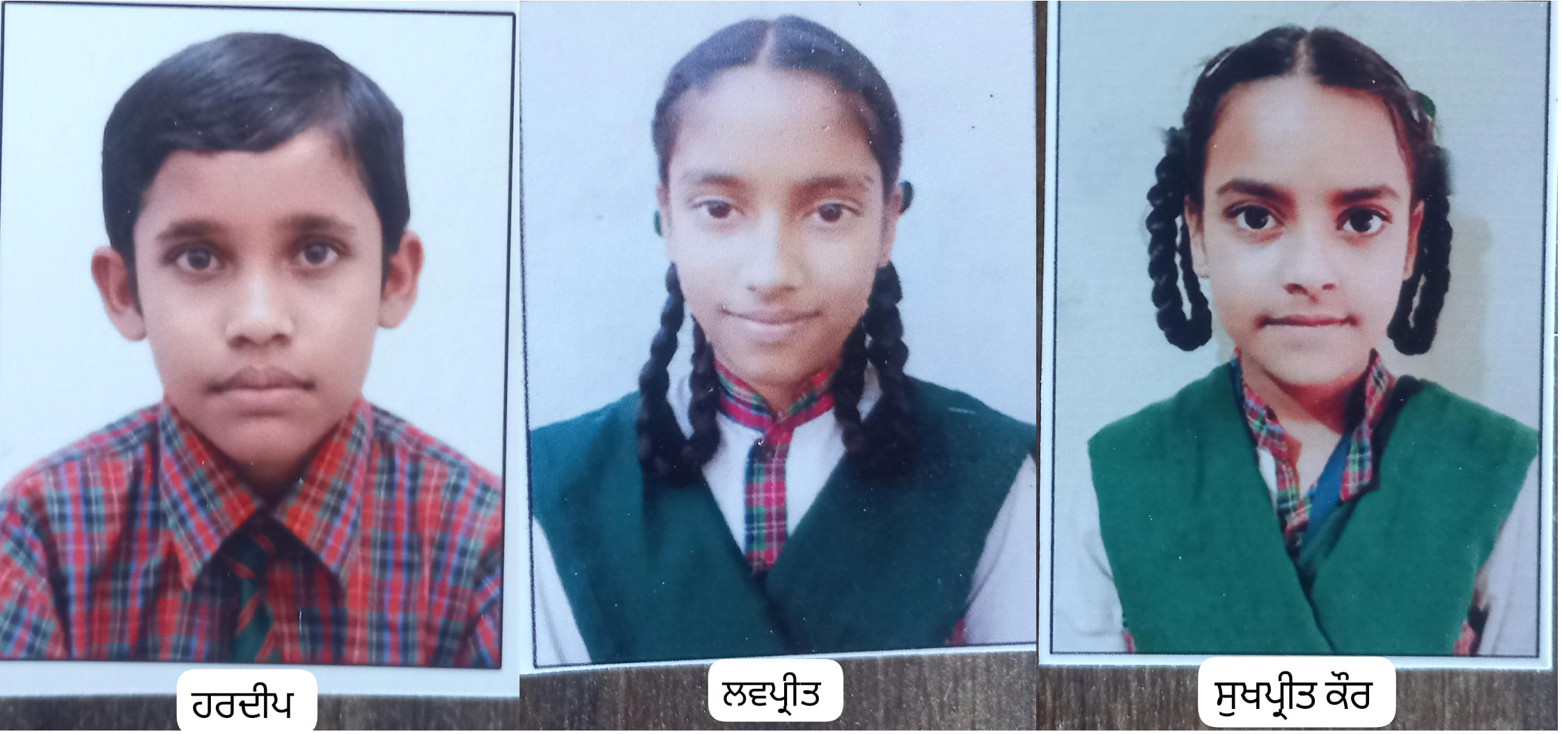Three students of Bhangal Khurd School got selected for Navodaya Vidyalaya.